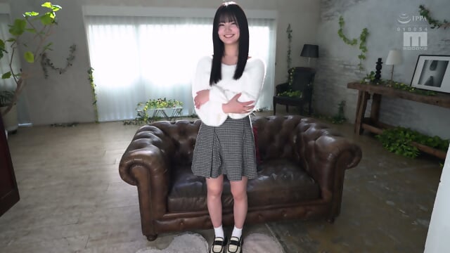 Newcomer Active College Student Exclusive Million Yen Rookie H Cup Pure White Ayana AV Debut