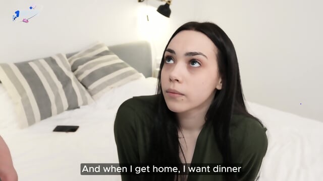 Hot teenager gets facefucked rock hard by BF for going out - stellar XXX!