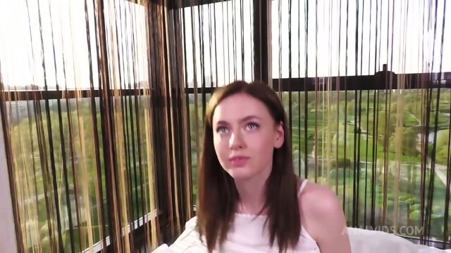 First Anal for 18yo Beauty Agata Briz Weighing Only 40 Kilograms with Stepdaddy