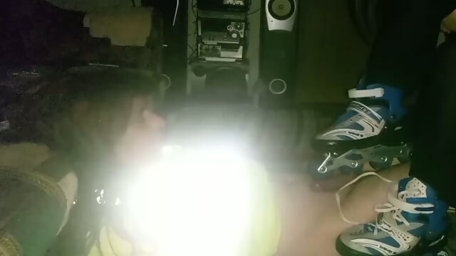 aziz tells robert that i will massage his dick with adjustable rollers Action One Junior, size S (31-34), blue with these i will ejaculate your sperm This is what I want for you Giving you the best massage I can give you what you didn't know that Action O