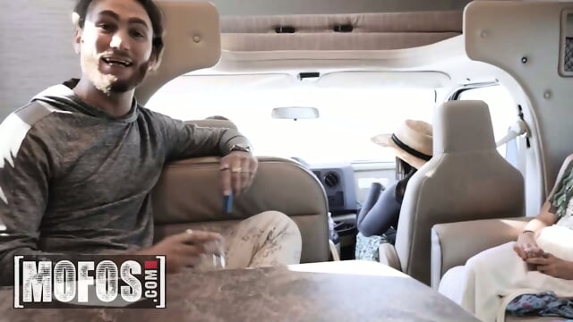 MOFOS - Lila Love  Be Quiet While Getting Fucked Hard By Johnny On A Festival Road Trip