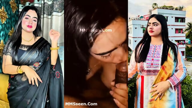 Most Demanded Tiktoker Anisha Momo Giving Blowjob Sex Video