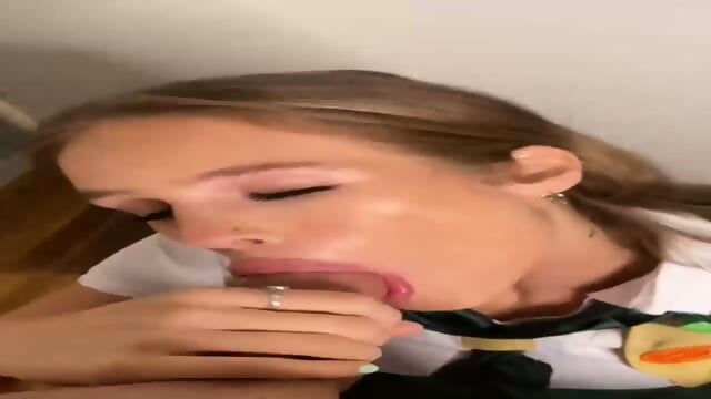 some cream in her box of cookies