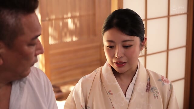 The Landlady, Ururu Jun, Satisfies Her Father with Intense French Kissing and Hospitality Sex. Welcome to Seijunso, the Highest Class Lewd Inn with a 5.00 Customer Rating