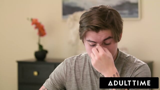 ADULT TIME - Busty Tutor Little Puck Uses HUGE  Keep Student Focused & He POUNDS HER HARD!