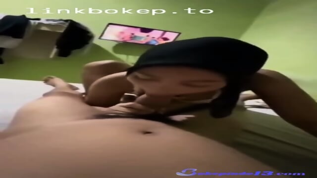 Hijab tiktoker ukhti cantik sepong dulu baru ngentot