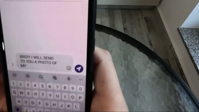 Stepmom Begs for a Quick Morning Sex Creampie - POV