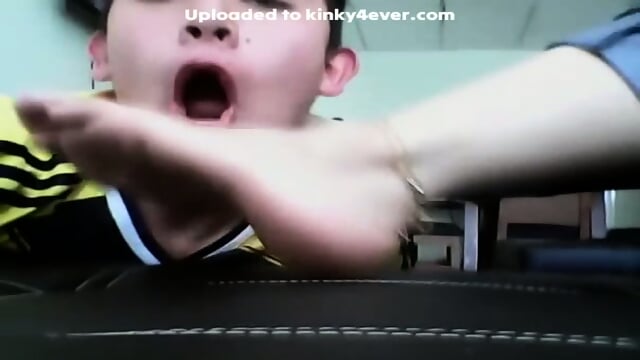 Horny Male Foot Slave Sucking His Mistresss Sexy Toes Nice And Slowly