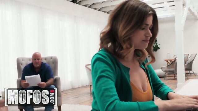 MOFOS - Gorgeous Office Worker Nicole Rae Hooks Up With Her Coworker Johnny Love After A Long Meeting