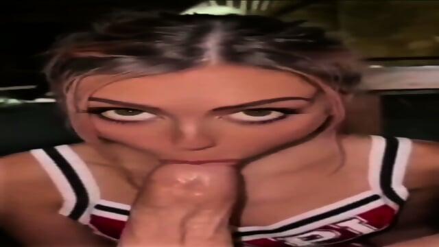 Cheerleader Sucks Coaches BWC