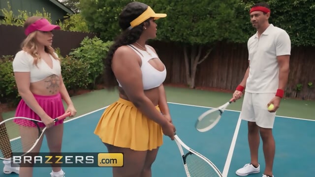 BRAZZERS - Anna Claire Clouds, Jayla Page & Baby Gemini Enjoy A Steamy  Settle The Coachâs Pricey Bill