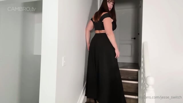 curvy milf riding dildo 2