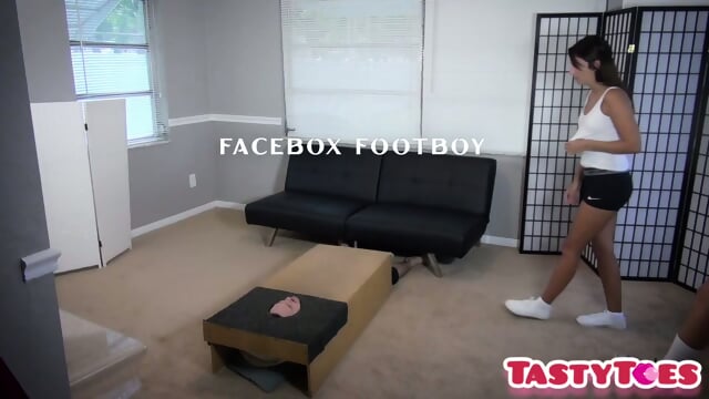 Stinky Gym Feet Box Trap 3/5 Caught Sniffing Our Gym Socks So Now You Can Sniff Our Smelly Foot Funk