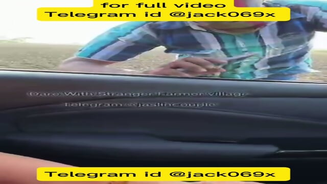 Jaslin kaur dare with stranger farmer village #jaslinkaur
