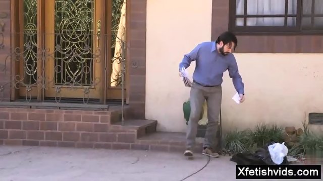 Hot pornstar bondage anal and cumshot