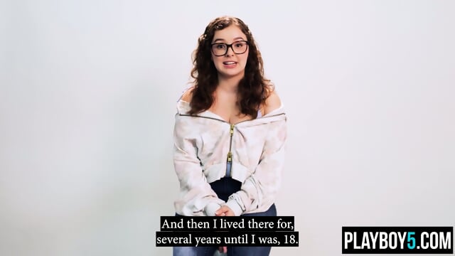 Cute chubby BBW girl Leana Loving intense masturbation to orgasm