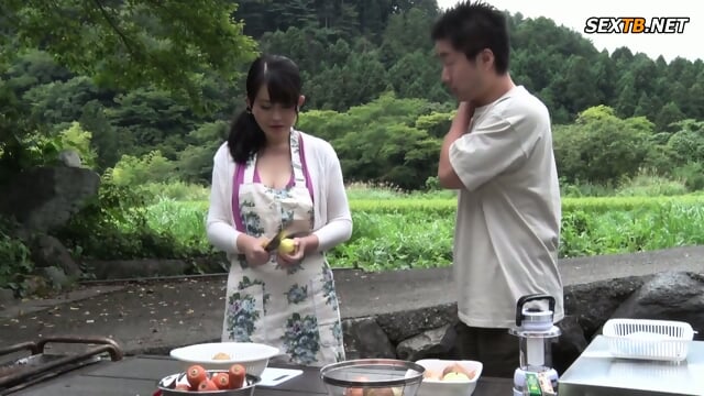 (Eng Sub) I Went Camping With My Son's Friend - Maika Asai