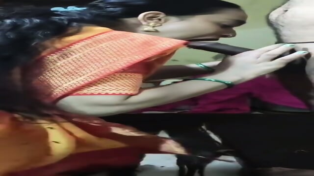 Desi Real Mom Helping Her Son Blowjob Cumout