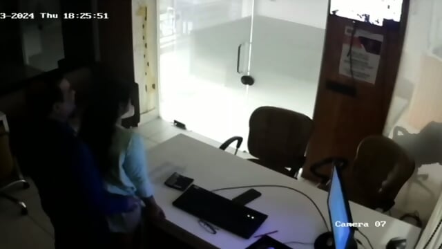 Meri friend Neha Srivastava ka boss ke sath sex cctv part 1