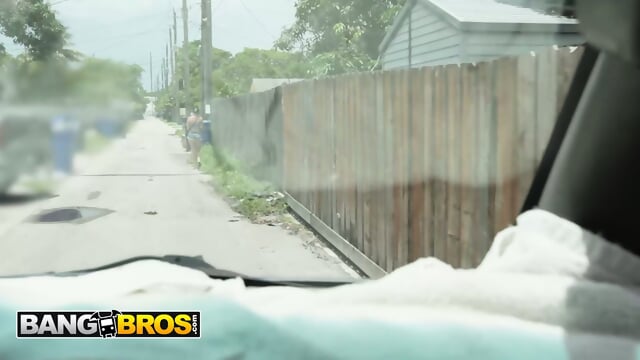 BANGBROS - Bangbus Adventure With Asteria Jade As She Flashes Her Big Boobs And Rides Mike Ox Hard