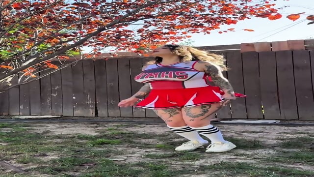 Arabelle Raphael Dirty Cheerleader POV Solo