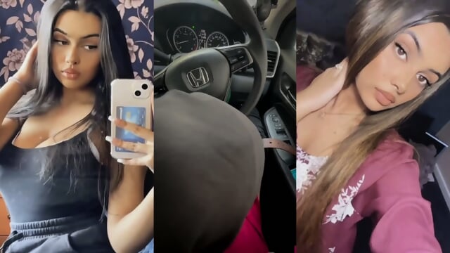Beautiful Paki Nri Girl Hot Boobs Giving Blowjob In Car Riding & Fucking Hard In Dogy Style