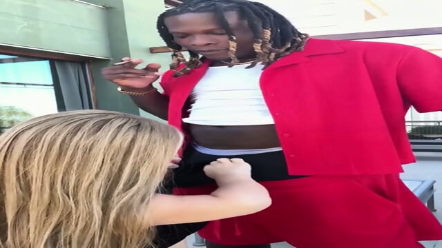 Tiny Slut Rides BBC Her Size