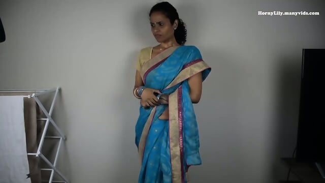 South Indian Tamil step-MOM and step-SON alone in room