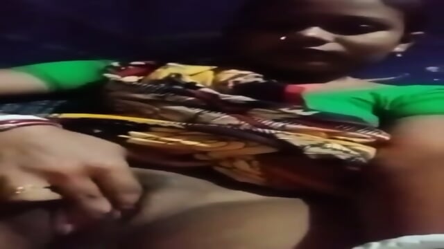 Bengali Boudi fingering herself for BF