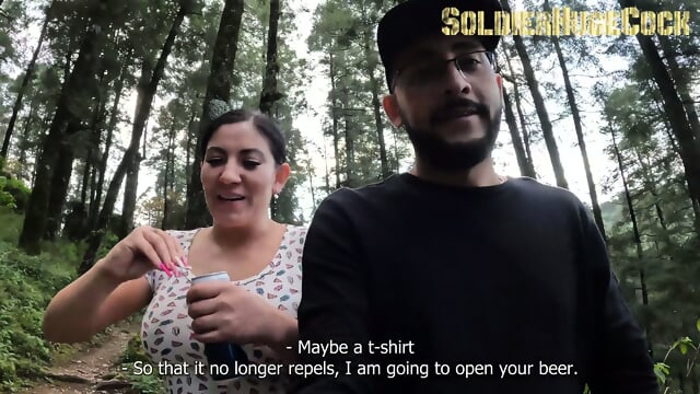 SoldierHuge Cock We Get Lost In The Woods And End Up Fuck