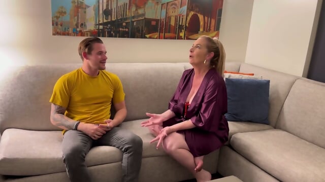 Stepson Alex Envy Comes Find His Stepmom Danni  Get Her