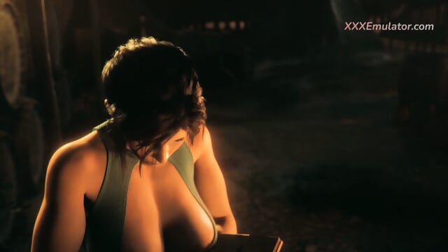 Monster Cock Destroying Lara Croft Mouth and Pussy (3D AdultGame)