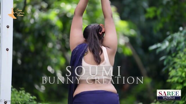 Curvy Bengali Bong Saree Sundari | Glamorous High Fashion Shoot | Soumi Saha| Saree Reviews