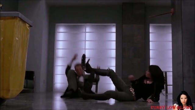 asian LUCY LIU Ballbusting compilation femdom 2K upscaled