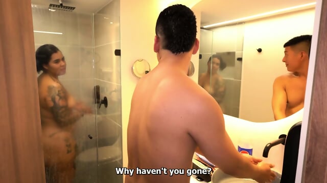 Stepbrothers Fuck When They Are Home Alone - She Has A Huge Ass. Alejandra Garcia   Horvex