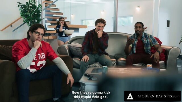 MODERN DAY SINS   Wild 18yo Cutie Fucks With Her Stepdad's Friend Behind His Back