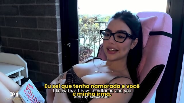 IrmÃ£ Safada Fingindo Ser Namorada E Dando Pro IrmÃ£o - Legendado