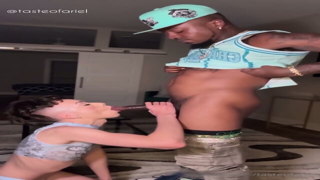 Pretty Petite Femboy Ariel Loves BBC