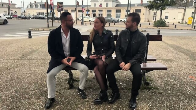 Two Men, The Acknowledged Desire Of Sandra Authantik, 37 Years Old