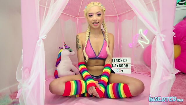 Tiny Blonde Pigtailed Asian Cutie Gia POV - Gia Dibella lesbians