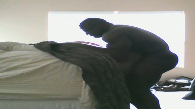 Slim Thick Ebony Milf Takes Bbc Backshots