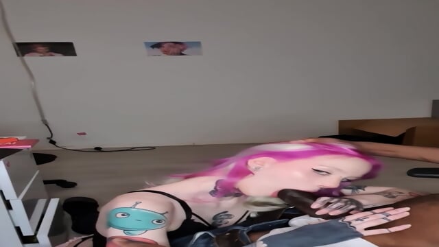 Cute Little Finnish Alt Babe Sade & BBC