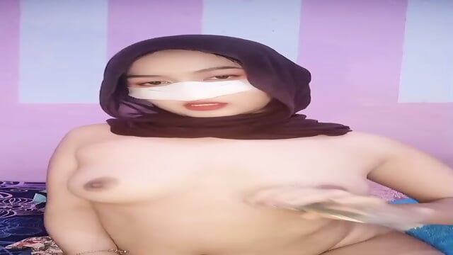 ASIAN WORLD - Hot Hijab Girl Masturbates Part 03