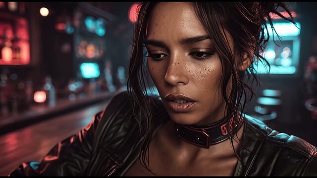 Horny Panam Palmer wants more - AI Generated Cyberpunk 2077 Fantasy