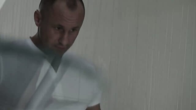 short-haired beauty in white panties