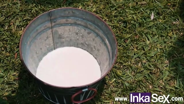 THICC LATINA GOT FUCKED ON THE FARM