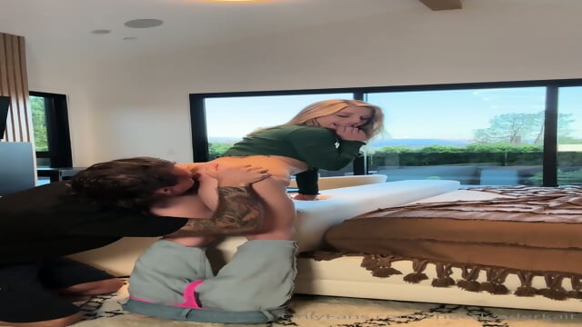 Cheerleader Kait Gagged, Bent And Fucked PPV