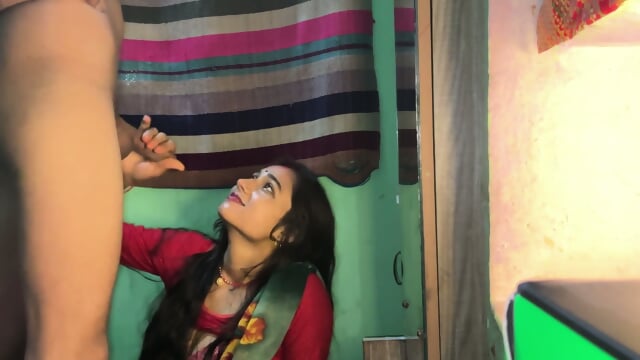 Beautiful Newly Married Wife Giving Blowjob Hard Fucking Until Cum Inside Pussy