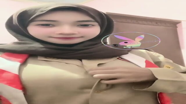Hijab SMA Seragam Pramuka Gak Nahan Nafsunya