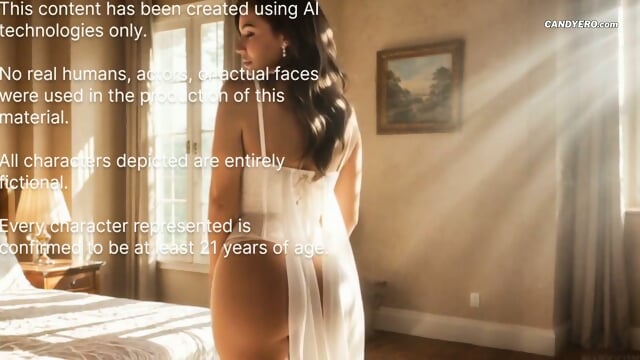 Wedding Day Sex With Horny MILF - AI Generated